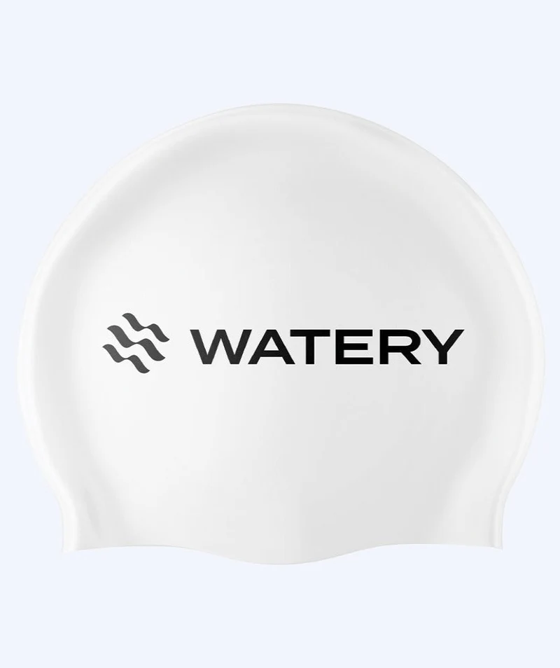 Watery Badekappe (ab 10 Jahre) - Signature - Weiß