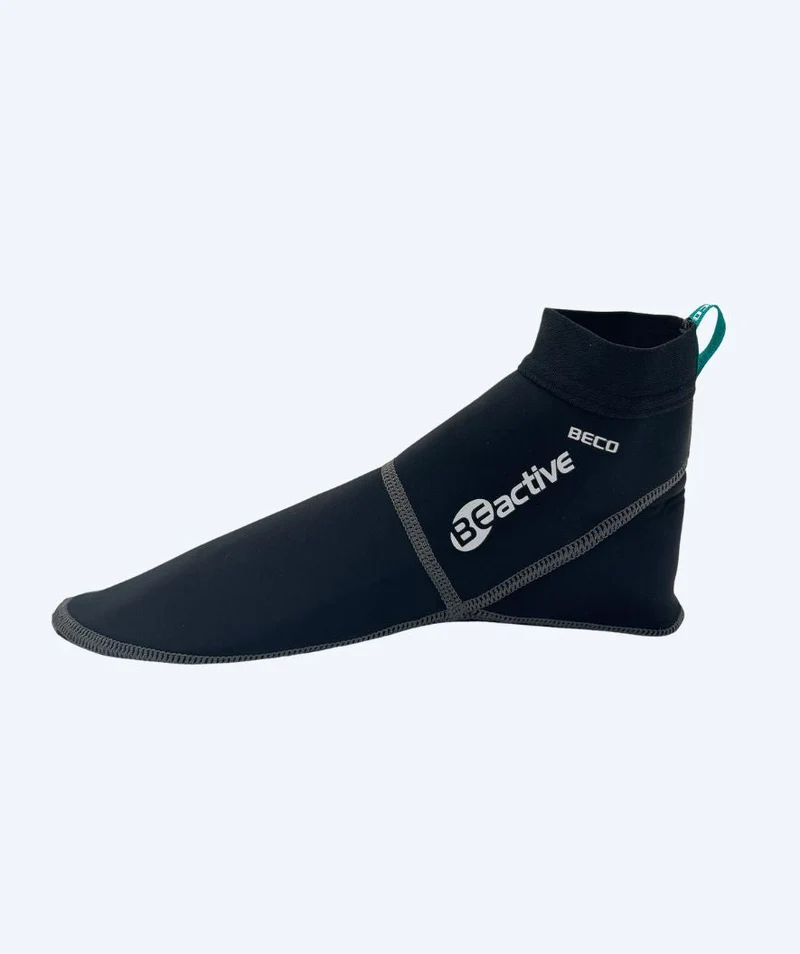 Beco Neoprensocken für Freiwasser - Schwarz/Silber