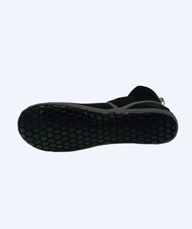 Beco Neoprensocken für Freiwasser - Schwarz/Silber