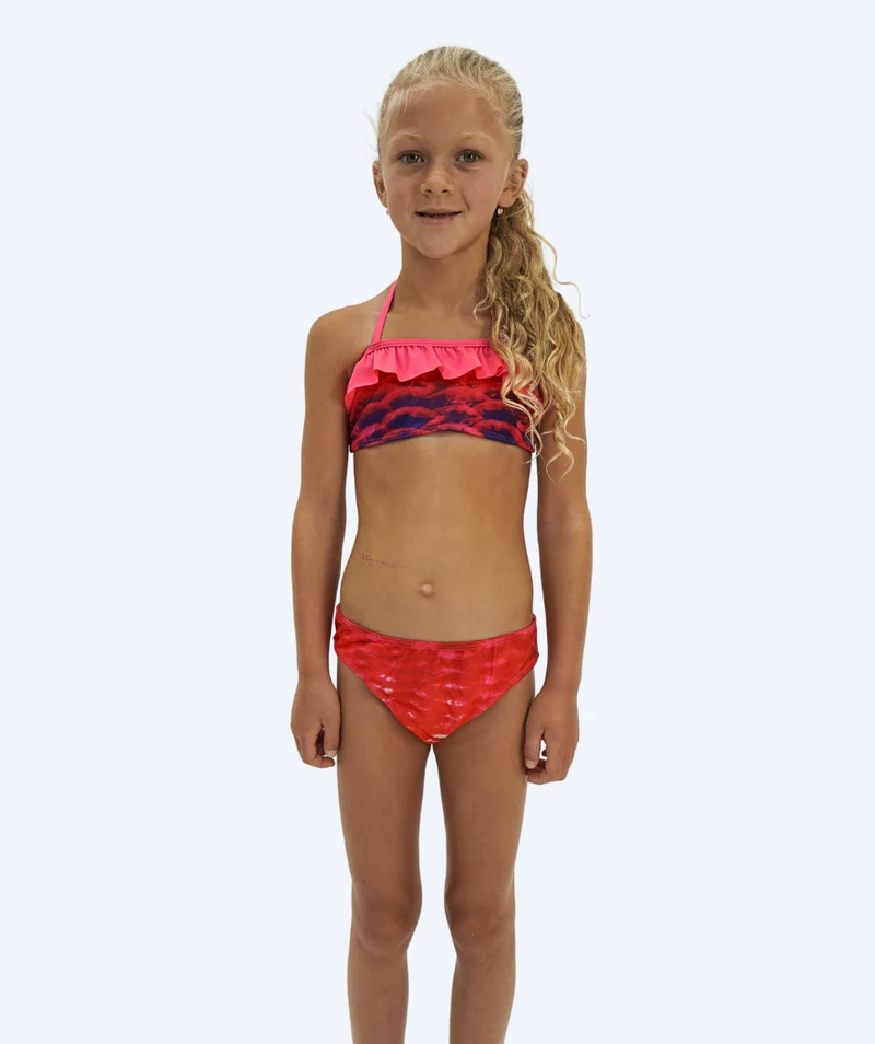 Watery Meerjungfrau Bikini Top für Mädchen - Sunrise