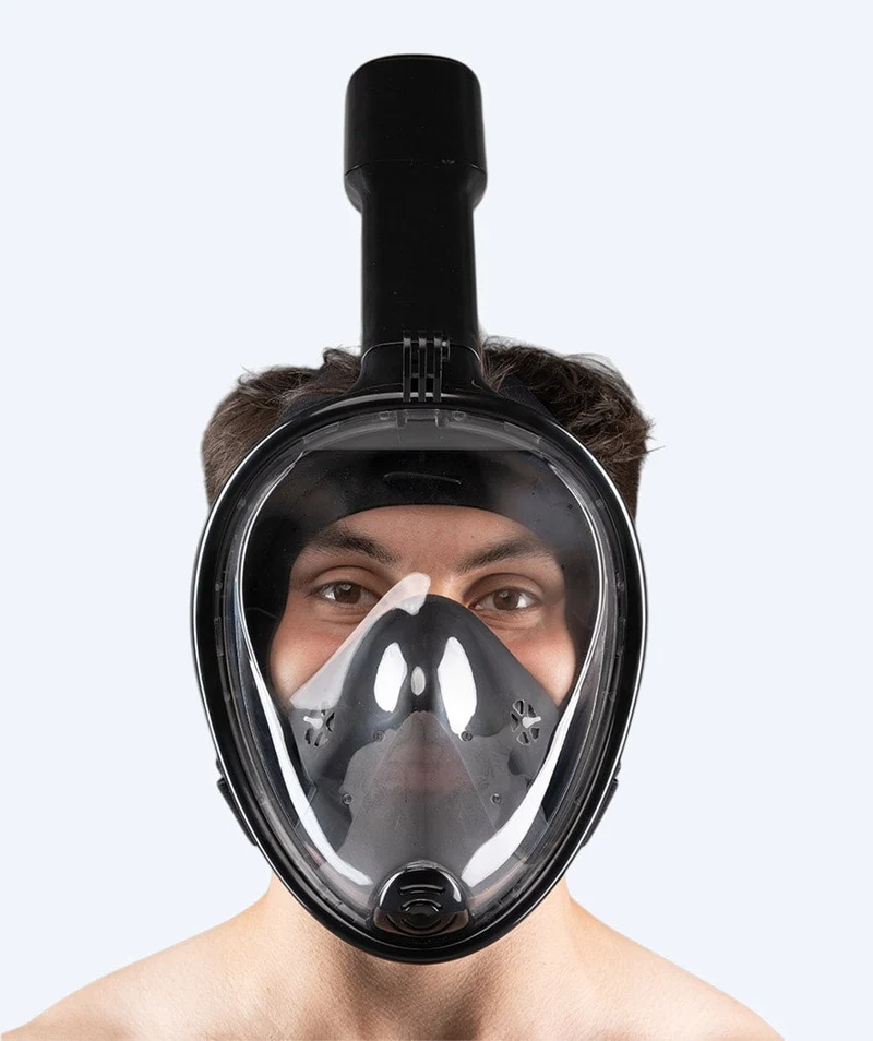 Watery Vollgesichtstauchmaske für Erwachsene - Oxygen - Schwarz
