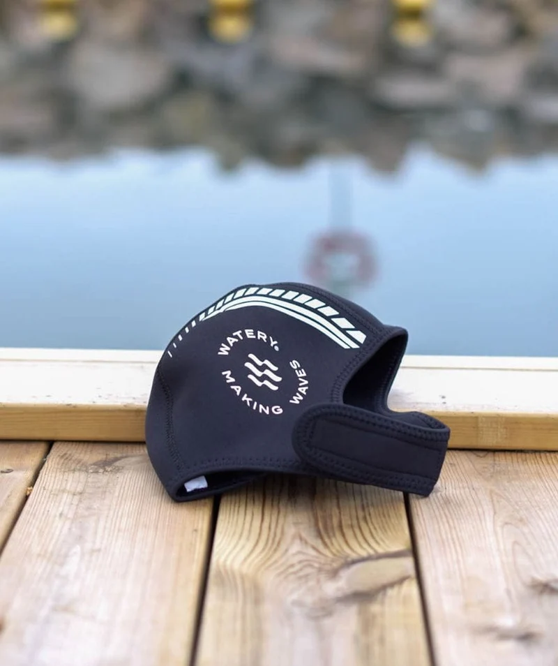 Watery Neoprenhaube - Reptile (3mm) - Schwarz
