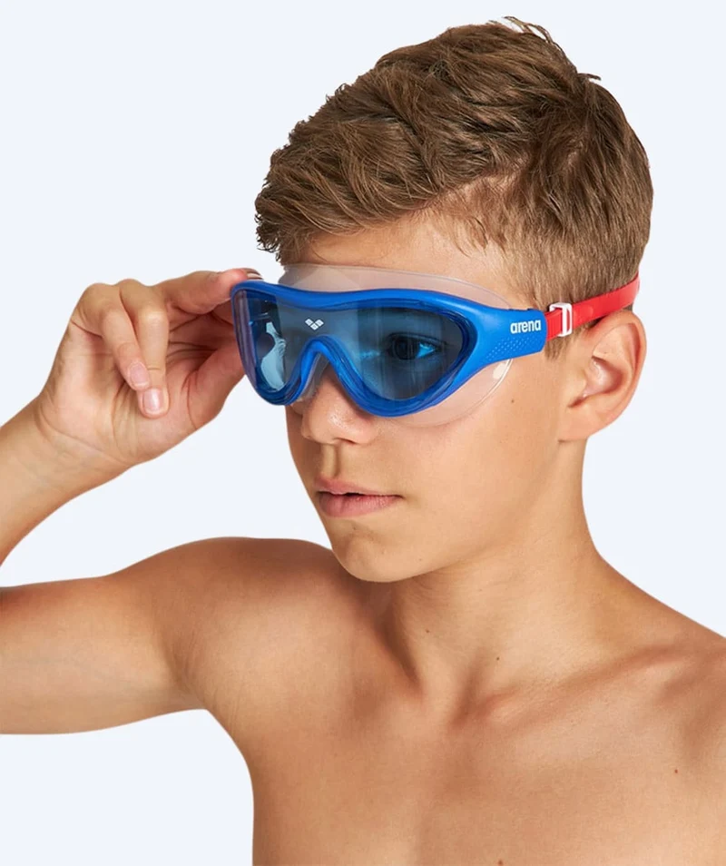 Arena Schwimmmaske für Kinder (6-12) - The One - Blau/Rot
