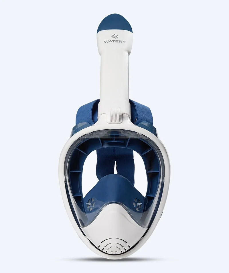 Watery Vollgesichtstauchmaske für Erwachsene - Oxygen - Blau