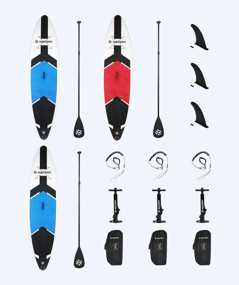 Paketangebot: 3x Watery Global Aufblasbares SUP Board 10'6