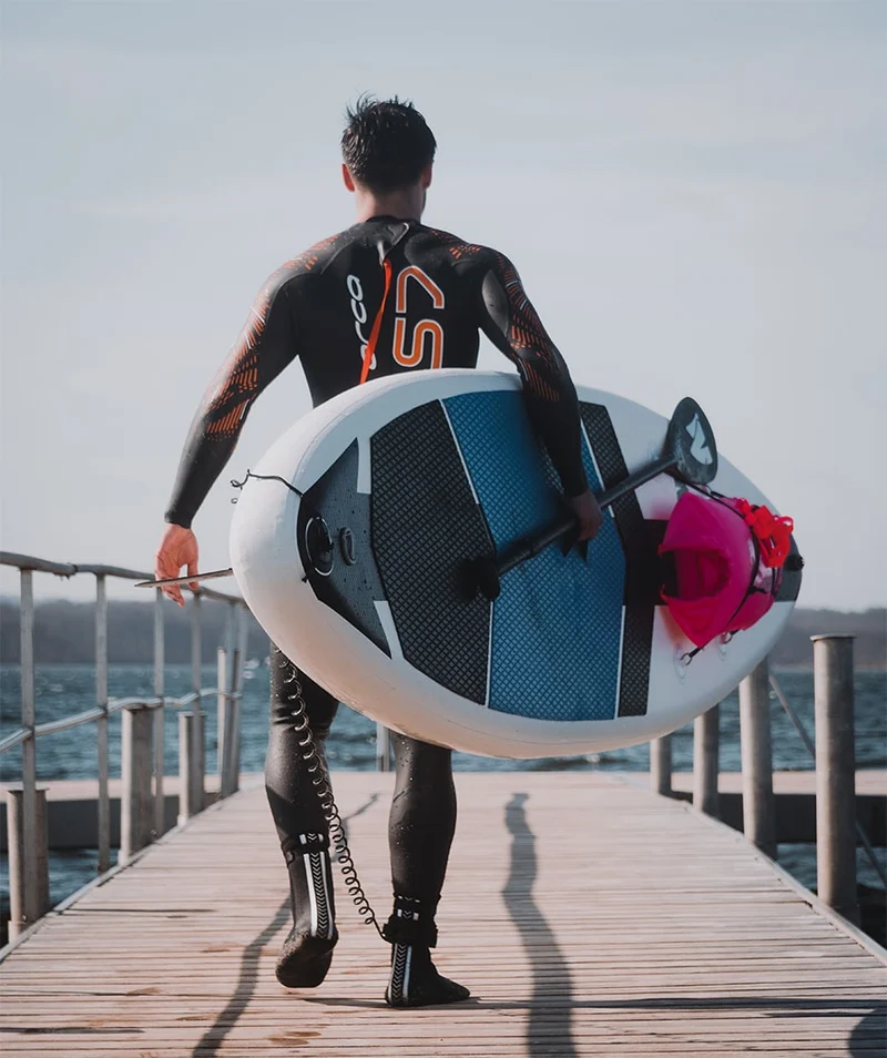 Watery SUP Board - Global 10'6 SUP - Blau