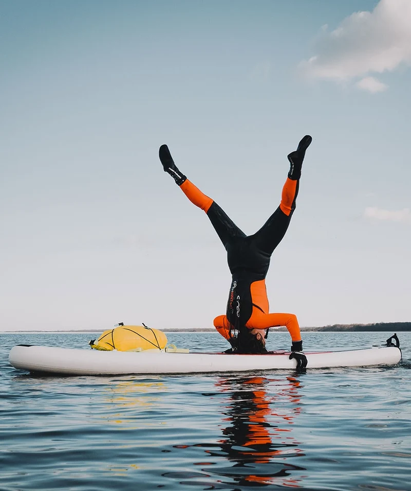 Watery SUP Board - Global 10'6 SUP - Blau