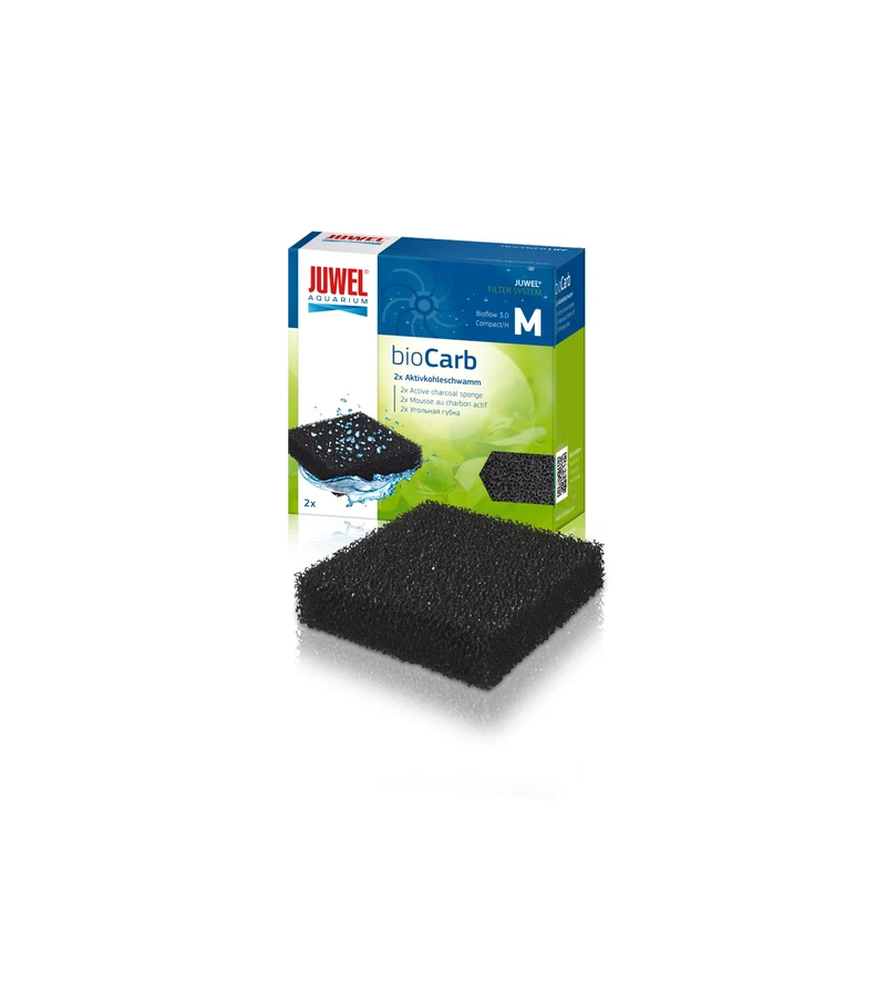Juwel Bio-Carb M Aktivkohle-Schwamm 2 St.