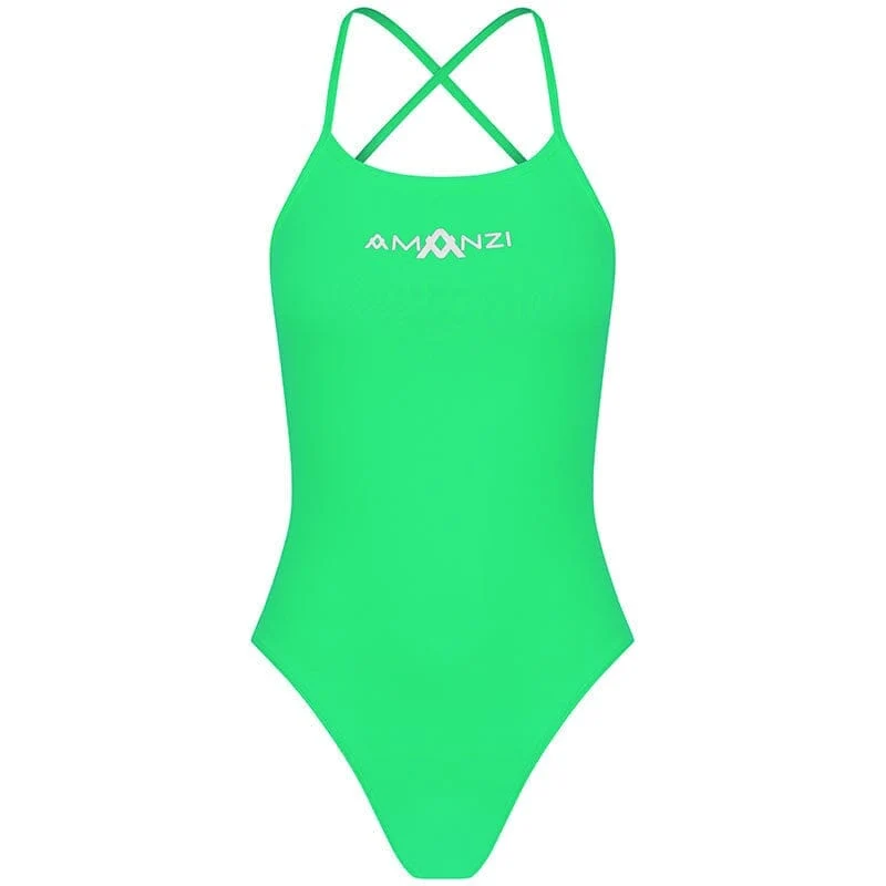 AMANZI Women's Tie-Back Swimsuit - Peppermint