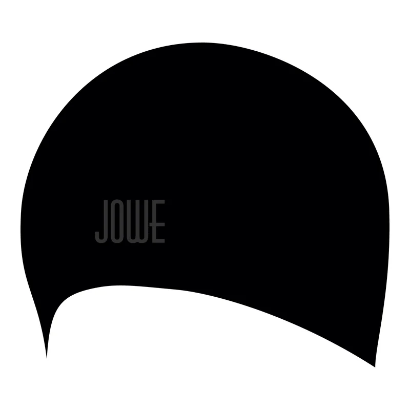 Jowe Blackout Dome Racing Bullet Swimming Cap - Black