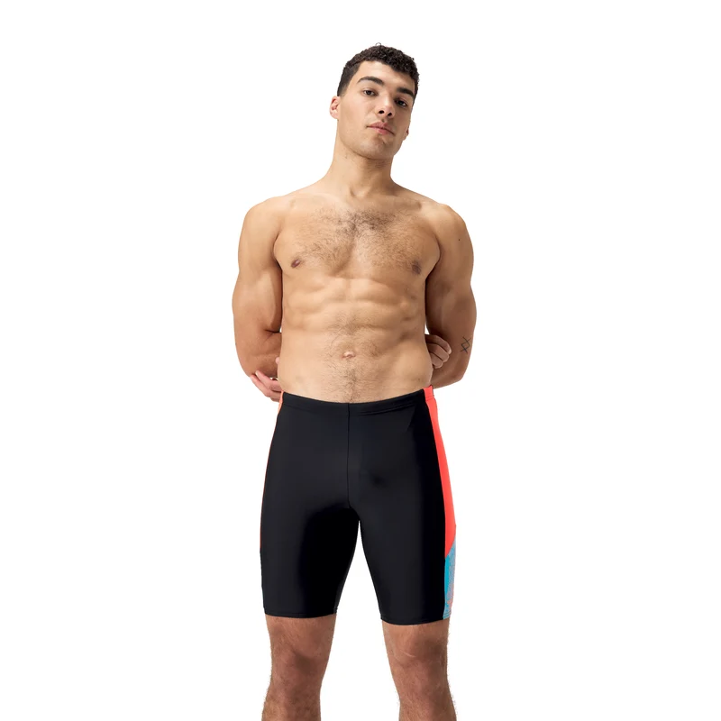 Speedo Men's Dive Jammer - Black/Red
