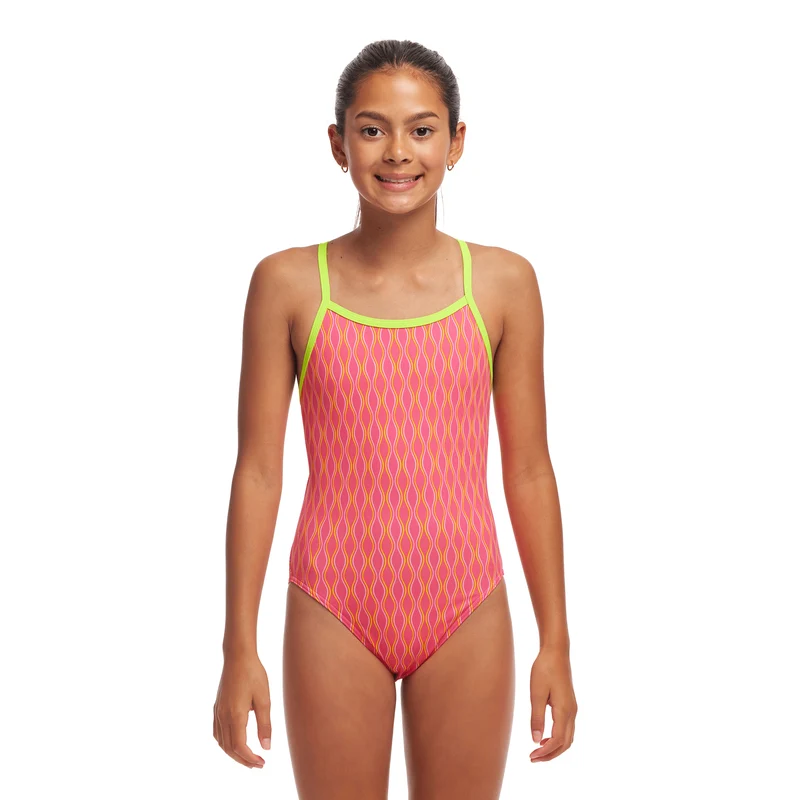 Funkita Wicked Waves Single Strap Girls Swimsuit