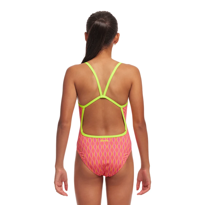 Funkita Wicked Waves Single Strap Girls Swimsuit