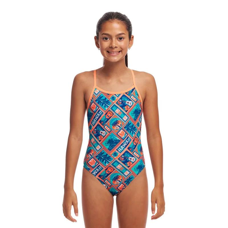 Funkita Tiki Tango Single Strap Girls Swimsuit