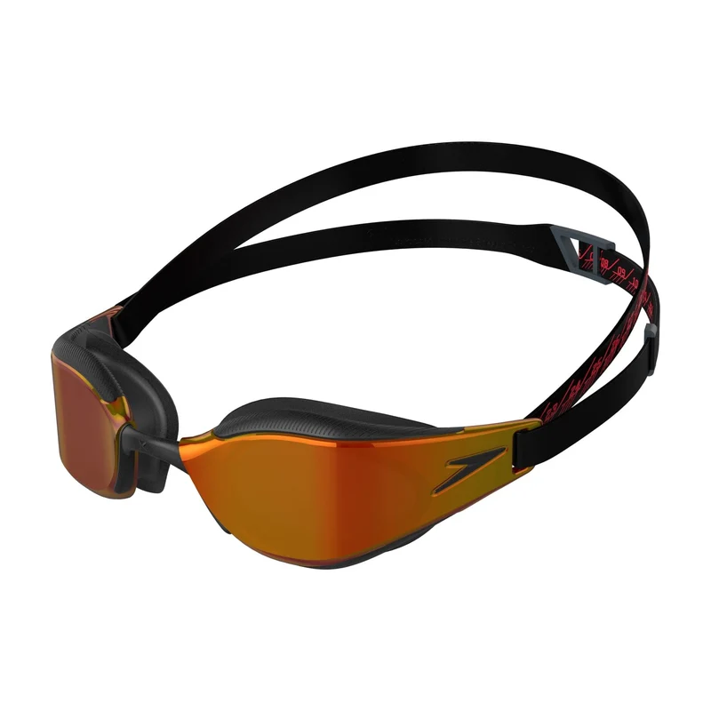 Speedo Hyper Elite Mirror Goggles - Black/Gold