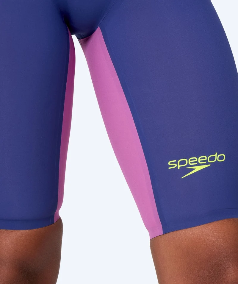 Speedo Wettkampf Badeanzug für Damen - LZR Pure Valor 2.0 - Lila/Hellrosa