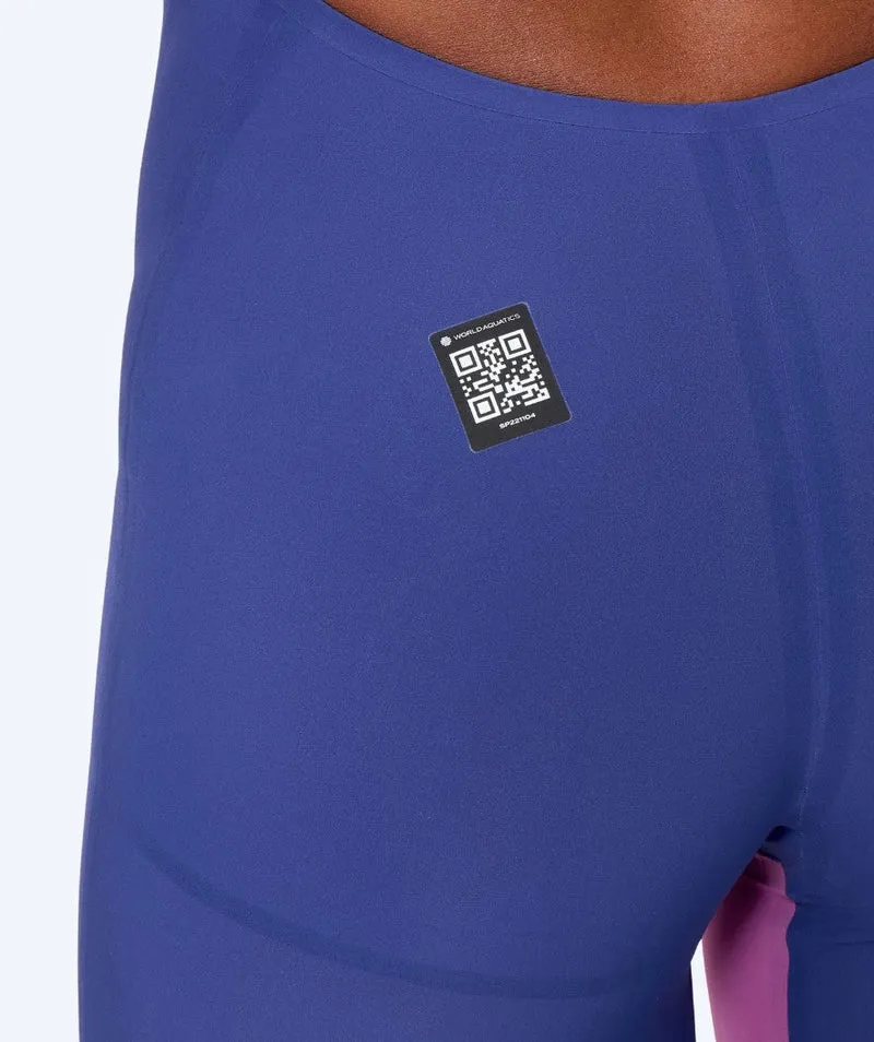 Speedo Wettkampf Badeanzug für Damen - LZR Pure Valor 2.0 - Lila/Hellrosa