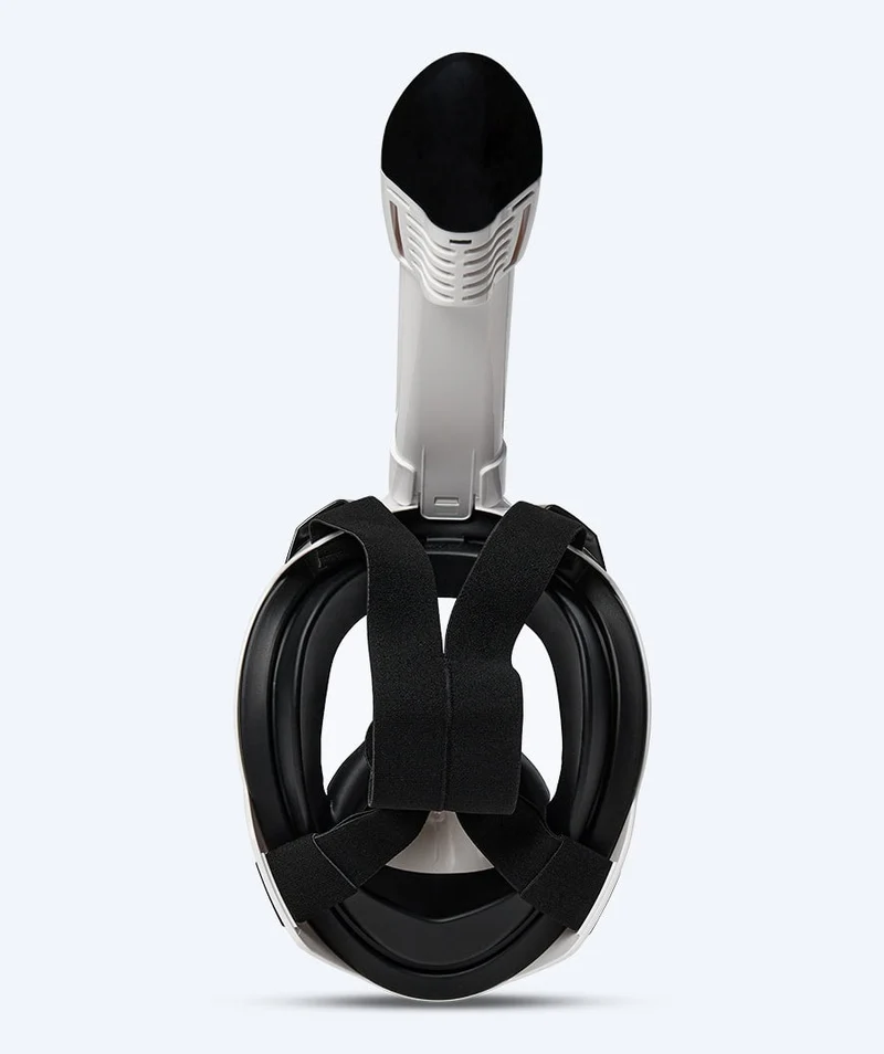 Watery Vollgesichtstauchmaske für Erwachsene - Oxygen - Weiß/Schwarz