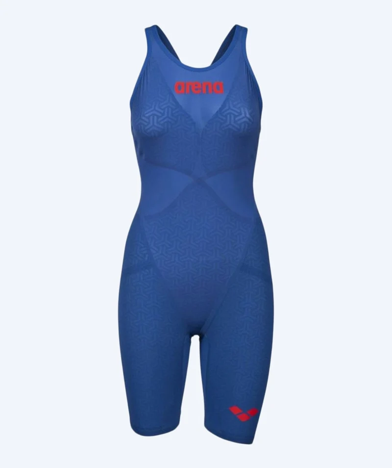 Arena Wettkampf Badeanzug für Damen - Carbon Glide - Ocean Blue