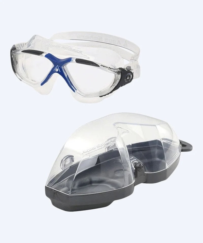 Aquasphere Schwimmmaske - Vista - Klar/Blau