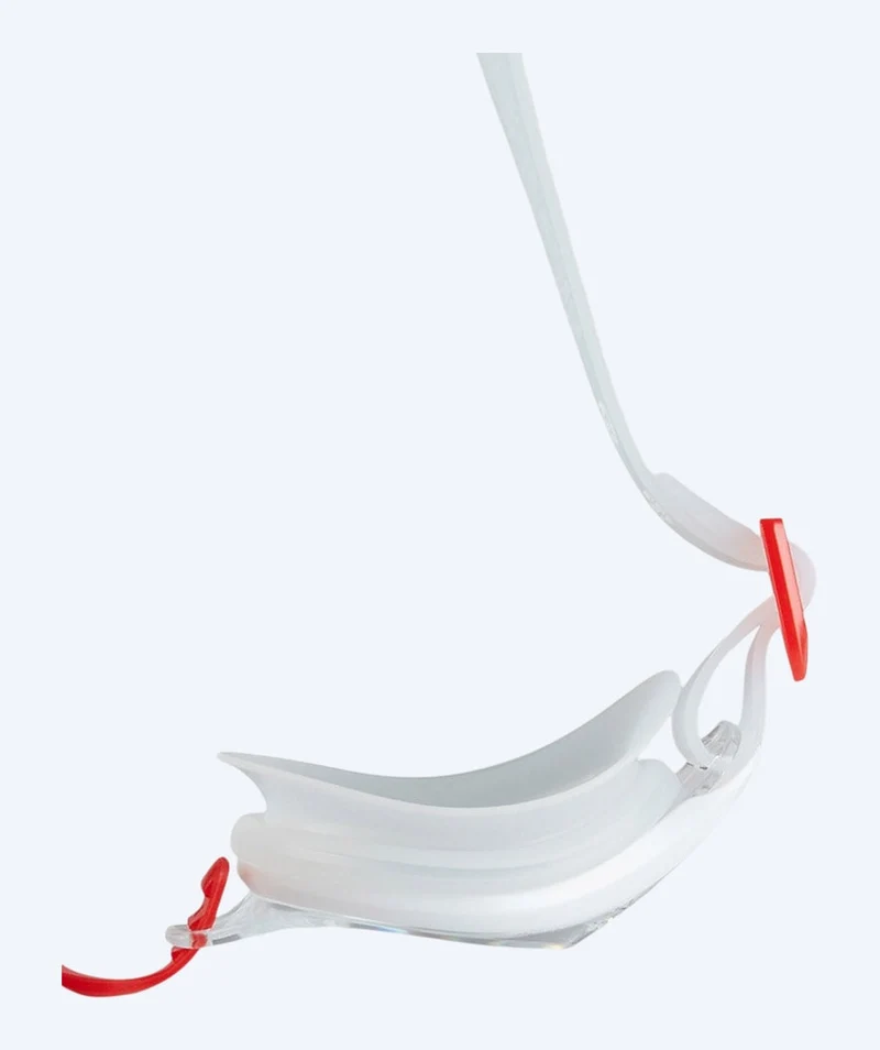 Speedo Schwimmbrille für Freizeitschwimmer - Mariner Supreme - Rot/Weiß