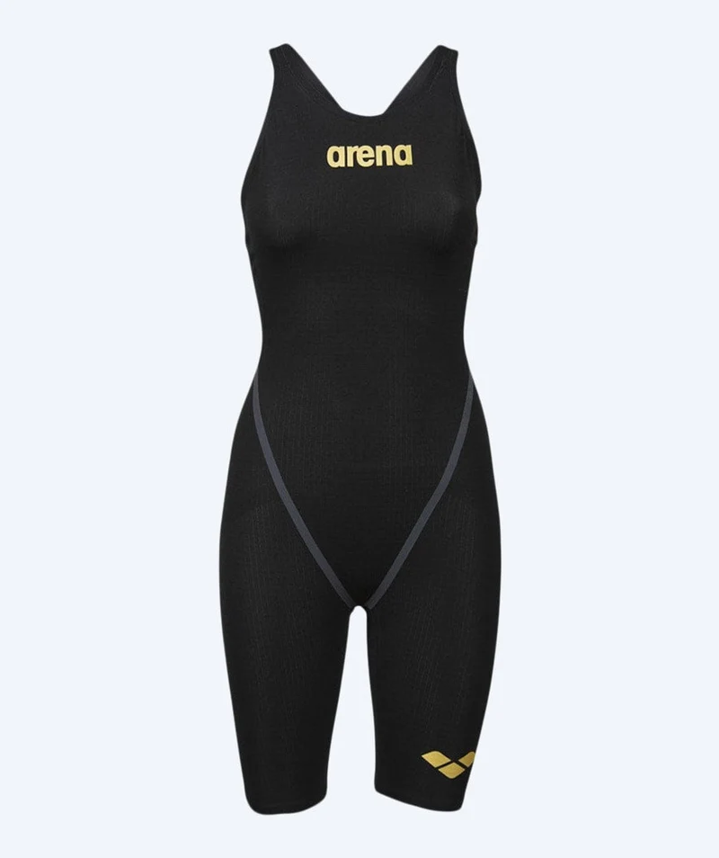 Arena Wettkampf Badeanzug für Damen - Carbon Core FX - Schwarz/Gold (Limited 2026)