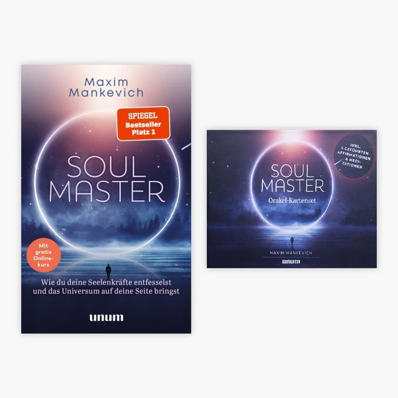 Soul Master: Buch und Orakel-Karten im Set + 1 exklusives Postkartenset