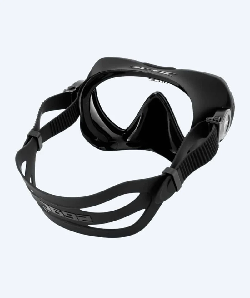 SEAC Tauchmaske für Erwachsene - X-Frame - Schwarz