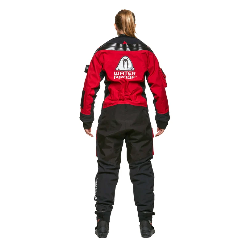 EX2 Trockentauchanzug Damen rosa - Ausstellungstück