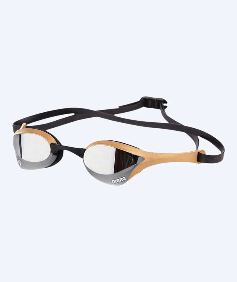 Arena Elite Schwimmbrillen - Cobra Ultra SWIPE Mirror - Gold/Silber