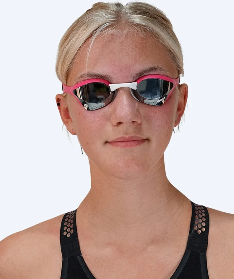 Arena Elite Schwimmbrillen - Cobra Ultra SWIPE Mirror - Gold/Silber