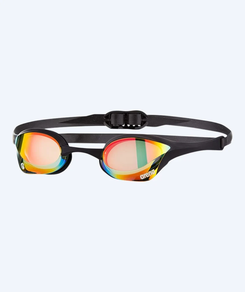 Arena Elite Schwimmbrillen - Cobra Ultra SWIPE Mirror - Schwarz/Gold
