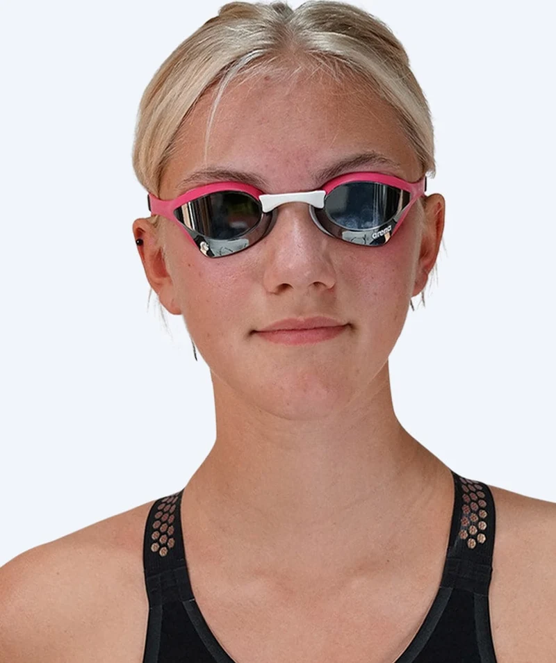 Arena Elite Schwimmbrillen - Cobra Ultra SWIPE Mirror - Schwarz/Silber