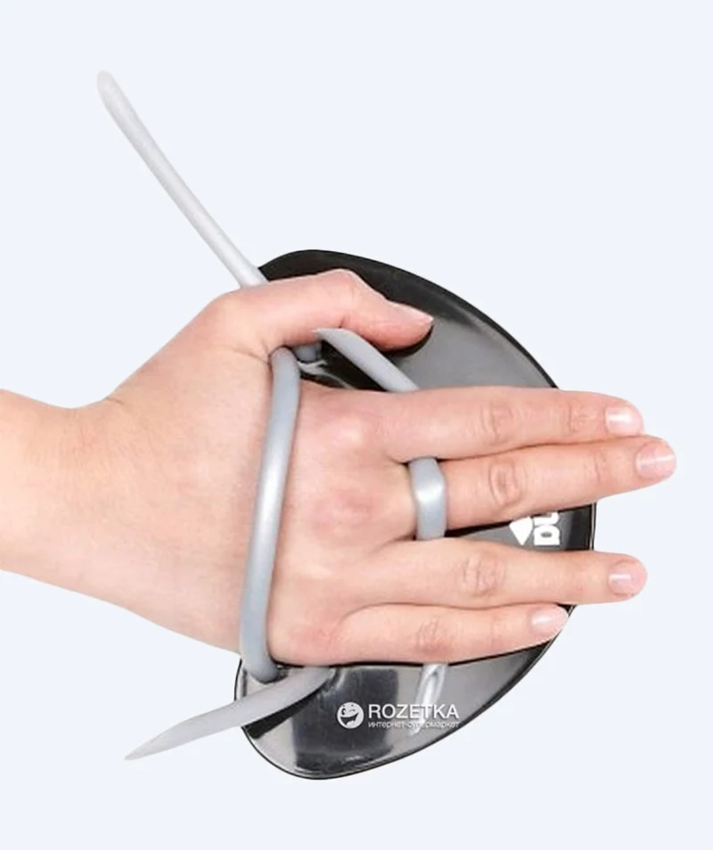 Arena Finger Paddles - Elite - Grün