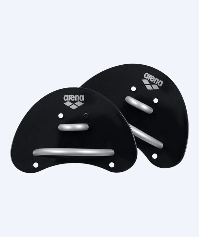 Arena Finger Paddles - Elite - Schwarz