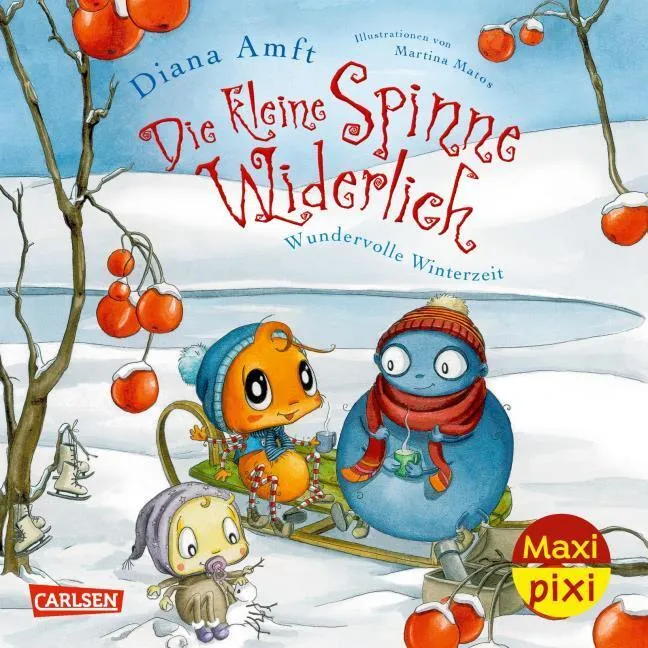 Maxi Pixi 506: VE 5: Die kleine Spinne Widerlich: Wundervolle Winterzeit (5 Exemplare)