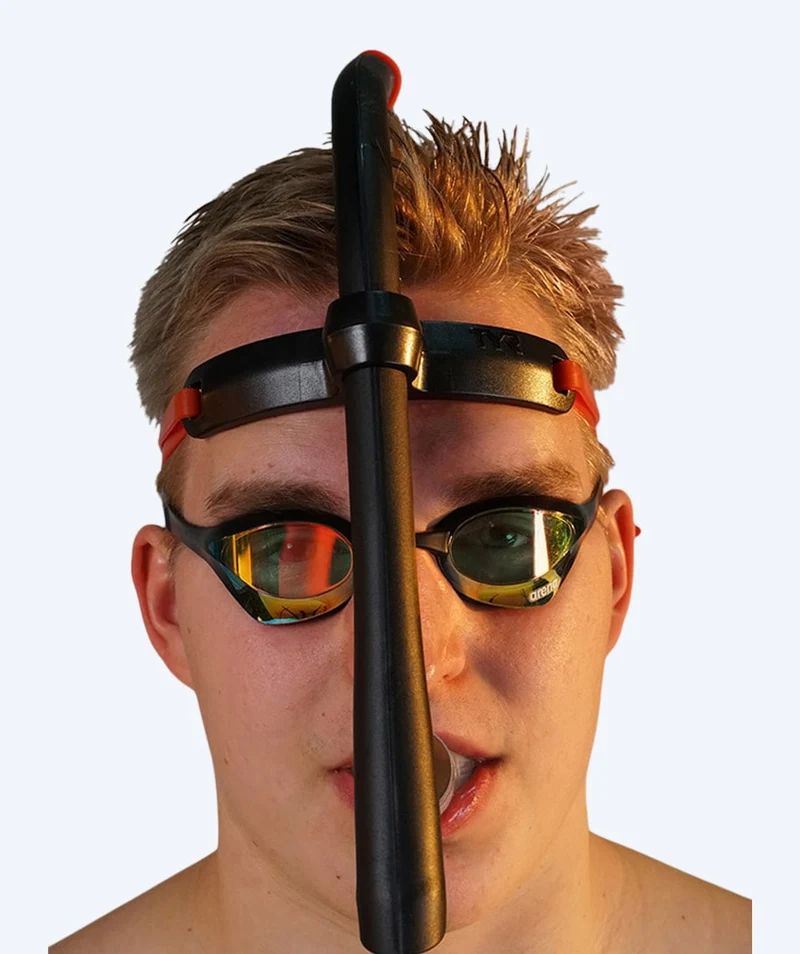 TYR Mittelschnorchel - Ultralite Elite - Dunkelblau