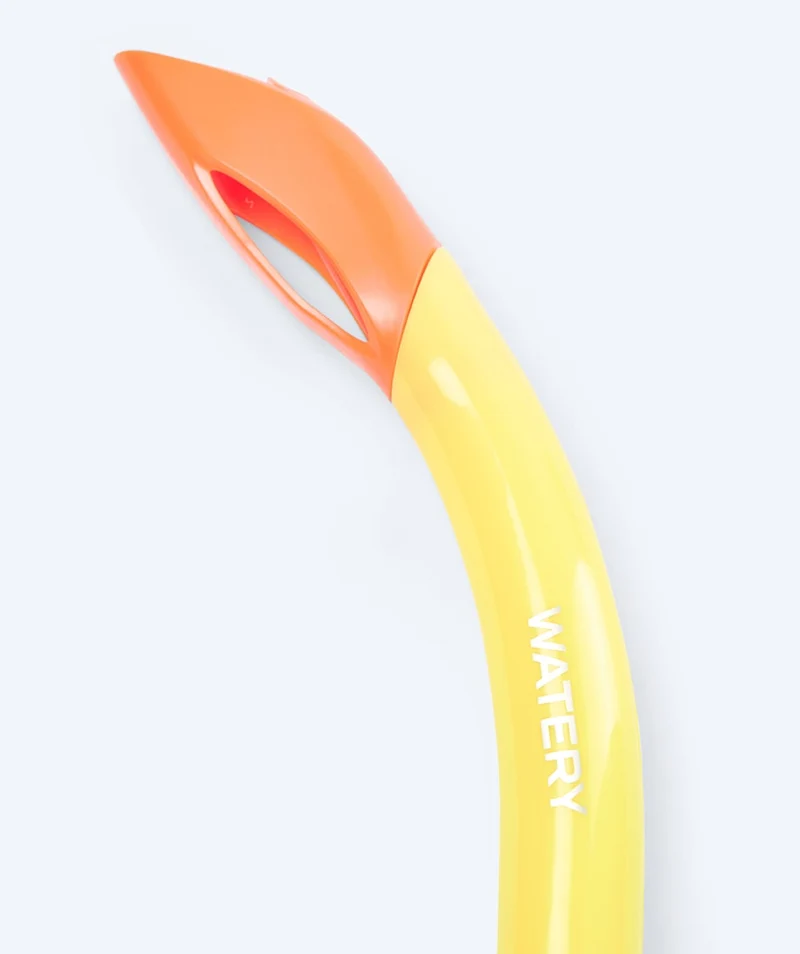 Watery Combo Schnorchelset für Kinder - Triton Semi-dry - Gelb