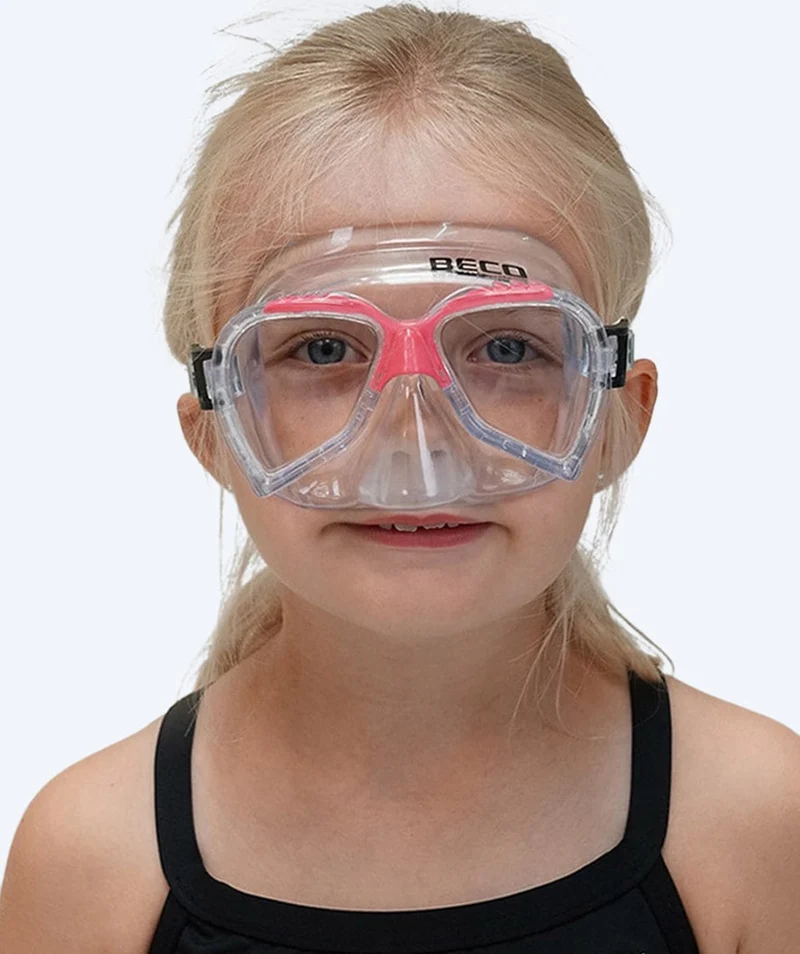Beco Tauchmaske für Kinder (4-8) - Ari - Hellrosa