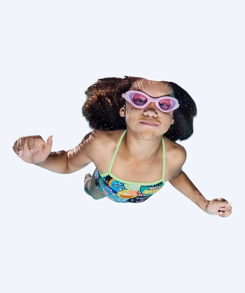 Arena Schwimmbrille für Kinder (6-12) - The One - Hellblau/Rot