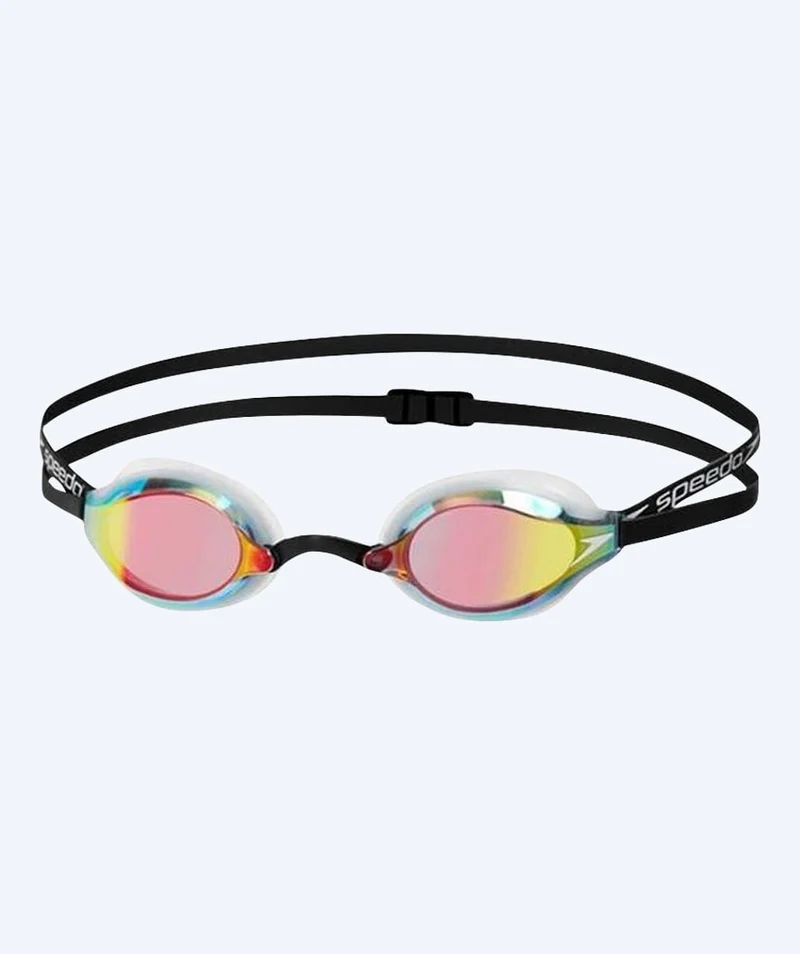 Speedo Elite Schwimmbrillen - Fastskin Speedsocket 2 Mirror - Gold/Schwarz