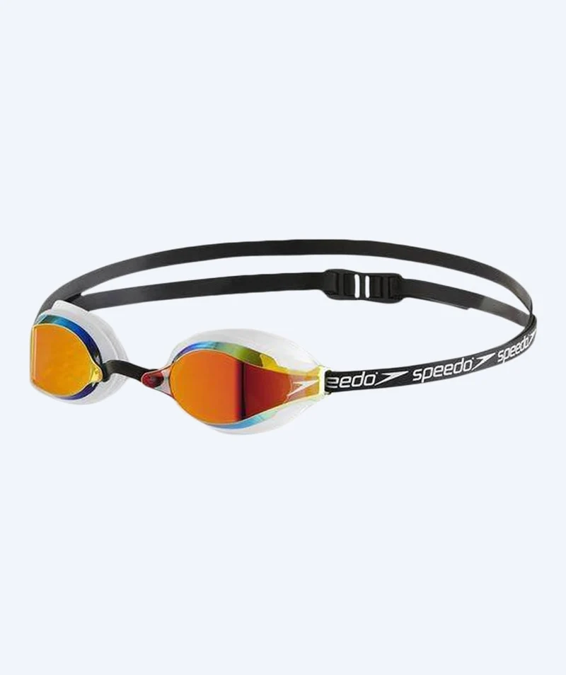 Speedo Elite Schwimmbrillen - Fastskin Speedsocket 2 Mirror - Gold/Schwarz