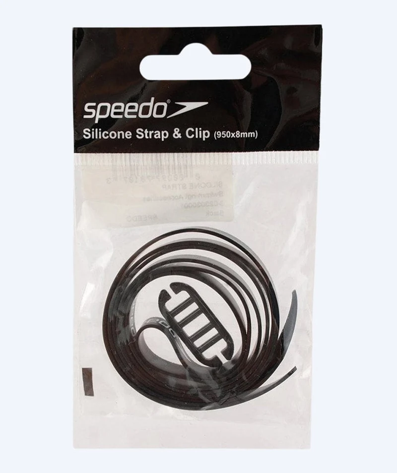 Speedo Gummiband für Schwimmbrillen - Schwarz