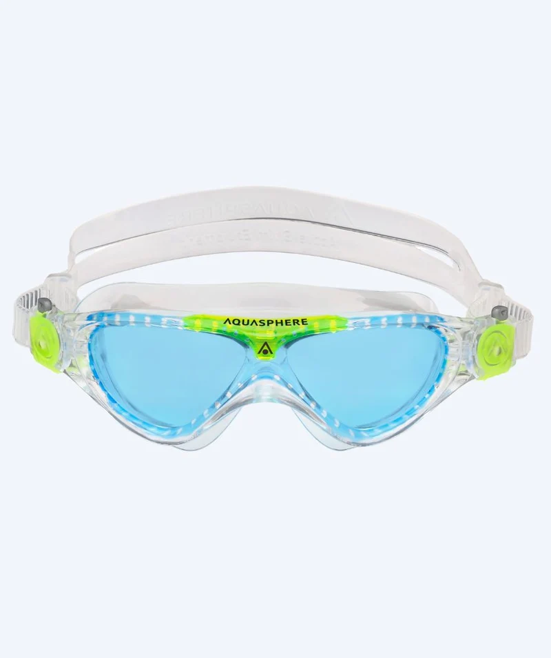 Aquasphere Taucherbrille für Kinder (6-15) - Vista - Rosa (Blau Scheiben)