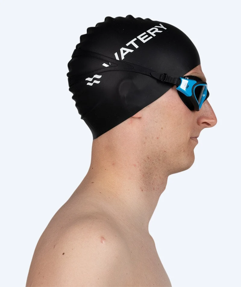 Watery Badekappe (ab 10 Jahre) - Signature - Schwarz