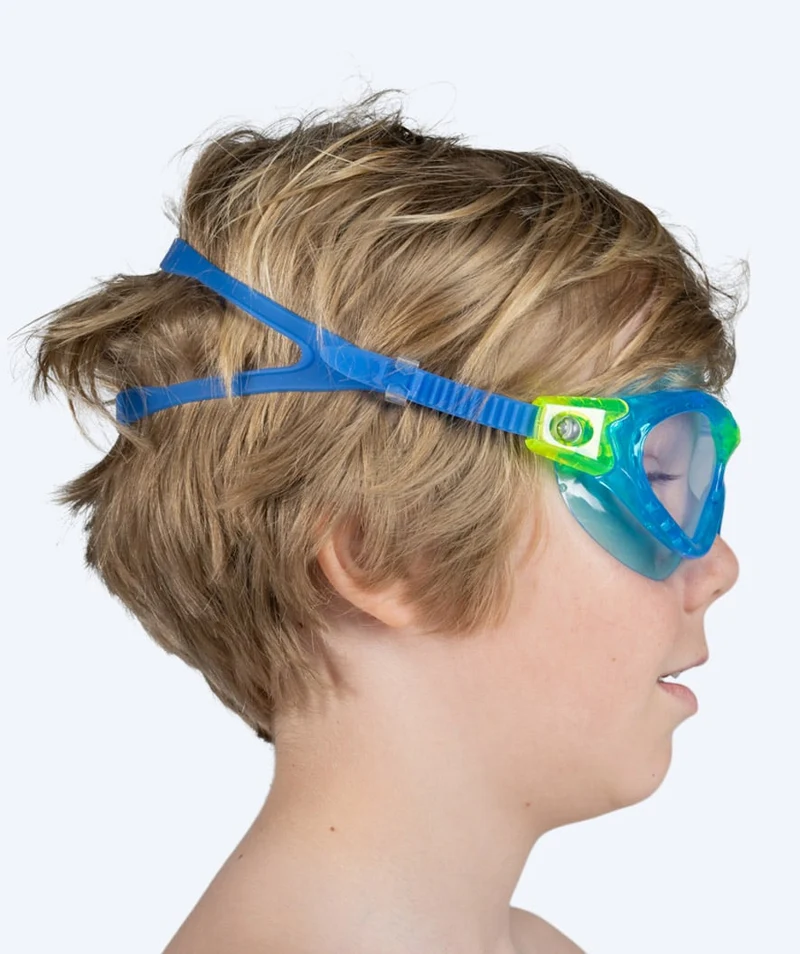 Watery Schwimmbrille für Kinder - Mantis 2.0 - Atlantic Blau/Klar
