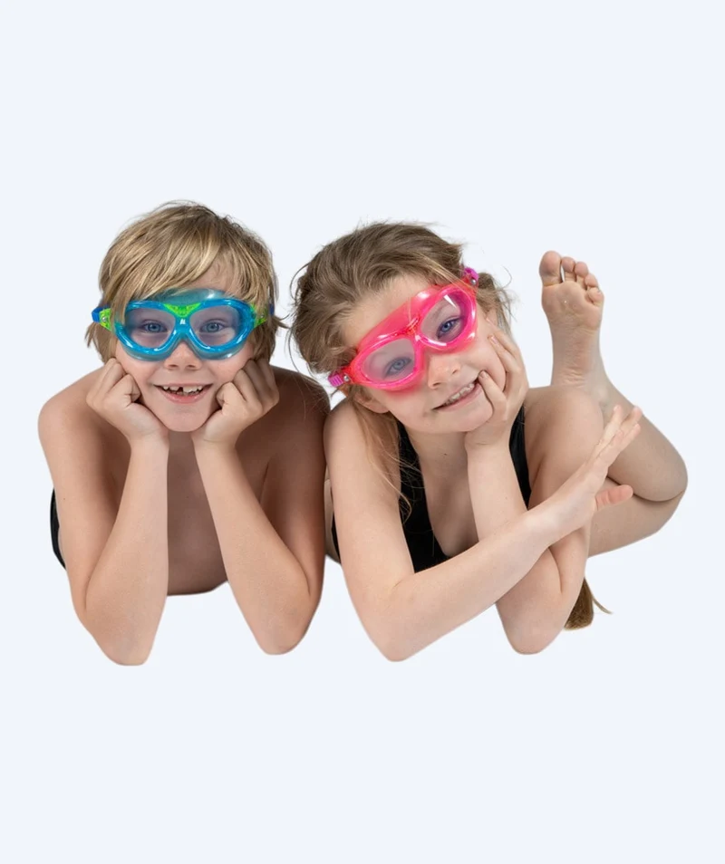 Watery Schwimmbrille für Kinder - Mantis 2.0 - Atlantic Blau/Klar