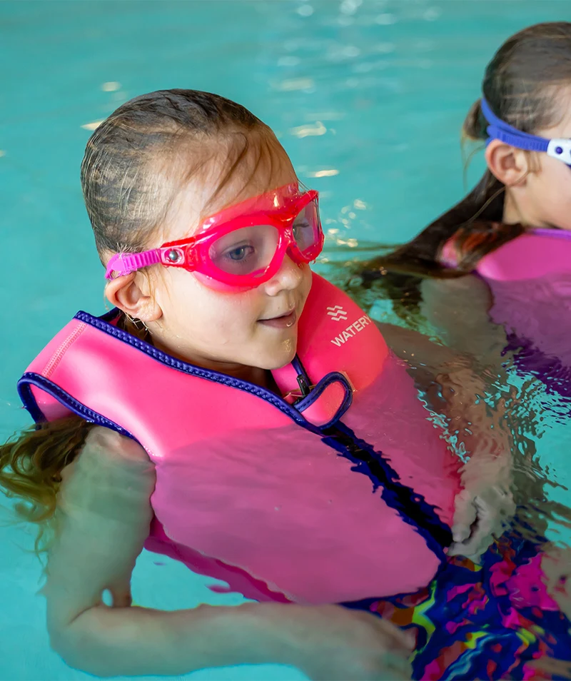 Watery Schwimmbrille für Kinder - Mantis 2.0 - Atlantic Blau/Klar