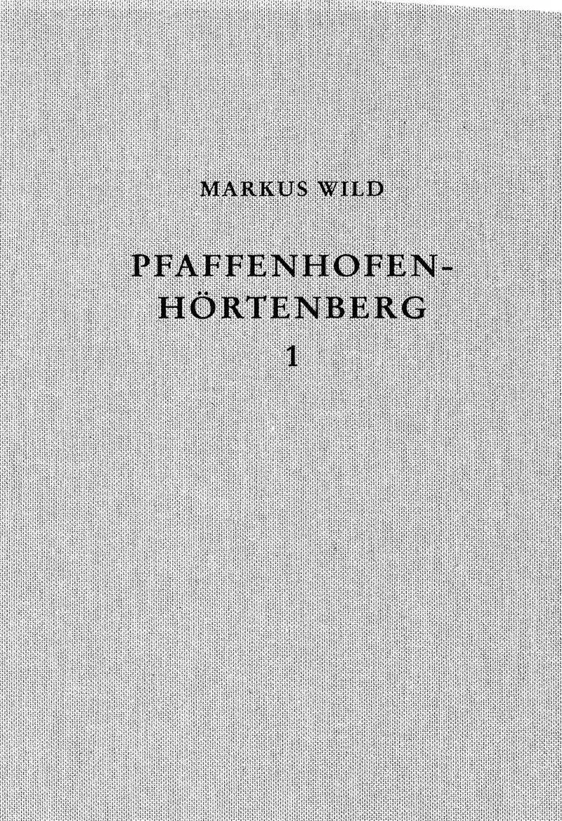 Die eisenzeitliche Siedlung von Pfaffenhofen-Hörtenberg in Tirol