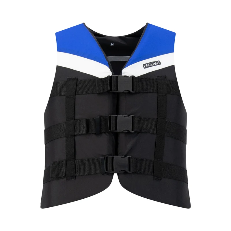 Nylon Weste blau - 3 Schnallen